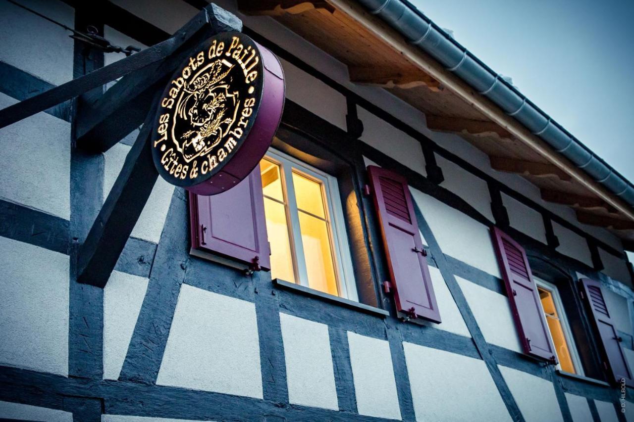Gite Les Sabots De Paille, Alsace Haut-Rhin Ballesdorf Exteriör bild