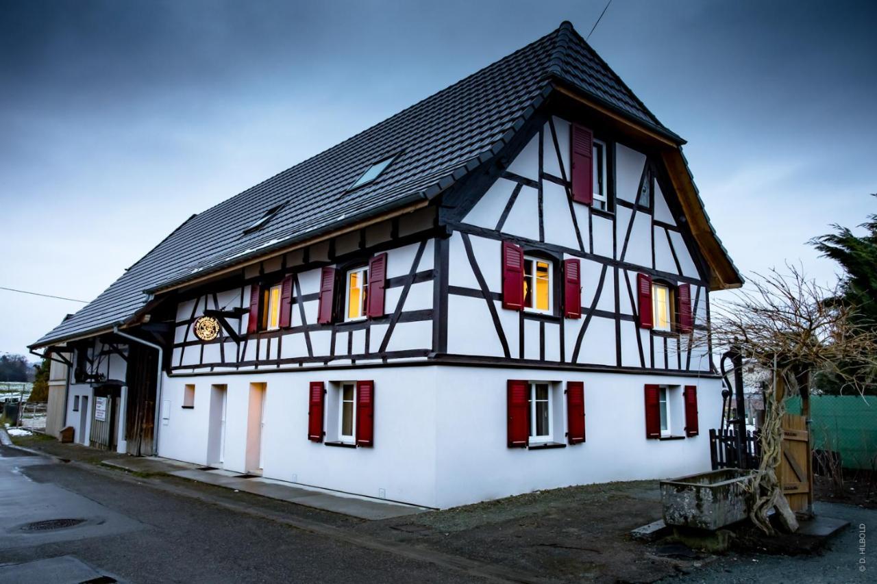 Gite Les Sabots De Paille, Alsace Haut-Rhin Ballesdorf Exteriör bild
